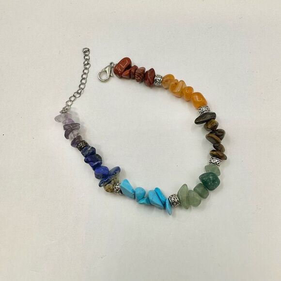Natural stones chakra bracelet - Picture 1 of 14